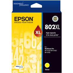 Epson Yellow 802 XL Ink Cartridge