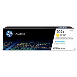 HP 202X CF502X Yellow Toner Cartridge