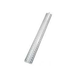 Osmer 30cm Clear Ruler With Finger Grip