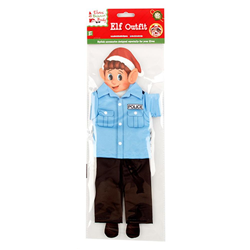 Xmas Police Elf Outfit