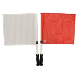 NYDA Change-Over Flags Pair - Red & White