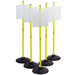 NYDA Activity Whiteboard Pole Rubber Base