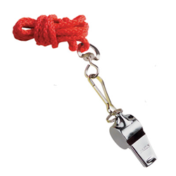 NYDA Metal Whistle & Cord