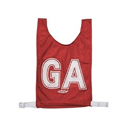 NYDA Netball Bib Set Red