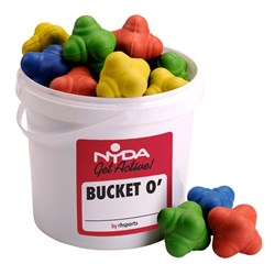 NYDA Bucket O' Agility Balls 70mm x15