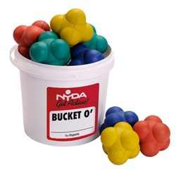 NYDA Bucket O' Agility Balls 100mm x8