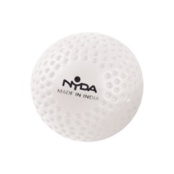 NYDA Dimple Hockey Ball White