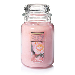 Yankee Classic Fresh Cut Roses Large Jar Candle