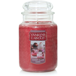 Yankee Classic Sweet Plum Sake Large Jar Candle