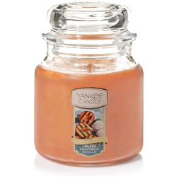 Yankee Classic Grilled Peaches & Vanilla Medium Jar Candle