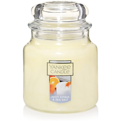 Yankee Classic Juicy Citrus & Sea Salt Medium Jar Candle