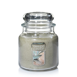 Yankee Classic Sage & Citrus Medium Jar Candle