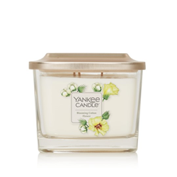 Yankee Elevation Blooming Cotton Flower Medium Candle