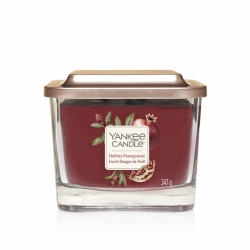 Yankee Elevation Holiday Pomegranate Medium Candle