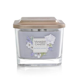 Yankee Elevation Sea Salt Lavender Medium Candle