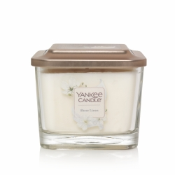 Yankee Elevation Sheer Linen Medium Candle