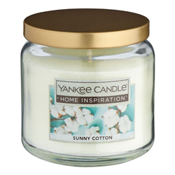 Yankee Hi Sunny Cotton Small Jar Candle