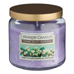 Yankee Hi Sunset Jasmine Small Jar Candle