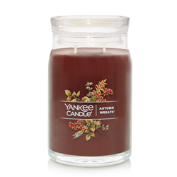 Yankee Signature Autumn Wreath Large Jar Candle