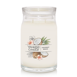 Yankee Signature Coconut Beach Large Jar Candle