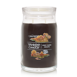 Yankee Signature Cozy Cabin Escape Large Jar Candle