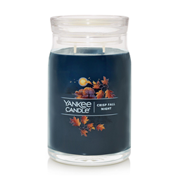 Yankee Signature Crisp Fall Night Large Jar Candle