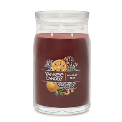 Yankee Signature Holiday Zest Large Jar Candle