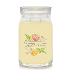 Yankee Signature Juicy Citrus & Sea Salt Large Jar Candle