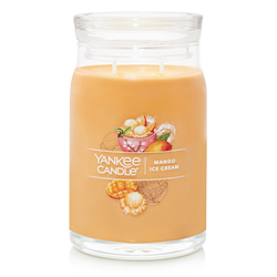 Yankee Signature Mango Ice Cream Large Jar Candle