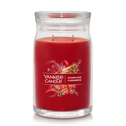 Yankee Signature Sparkling Cinnamon Large Jar Candle