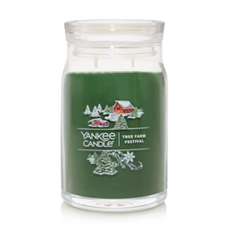 Yankee Signature Tree Farm Festival Large Jar Candle