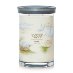 Yankee Signature Clean Cotton Large Tumbler Candle