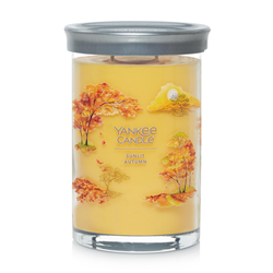 Yankee Signature Sunlit Autumn Large Tumbler Candle