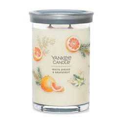 Yankee Signature White Spruce & Grapefruit Large Tumbler Candle