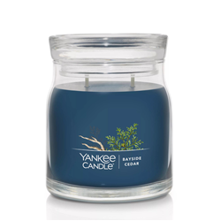 Yankee Signature Bayside Cedar Medium Jar Candle