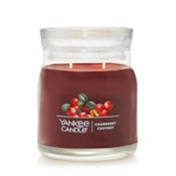 Yankee Signature Cranberry Chutney Medium Jar Candle