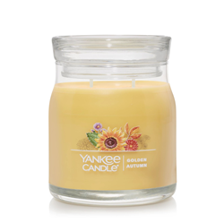 Yankee Signature Golden Autumn Medium Jar Candle