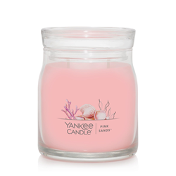 Yankee Signature Pink Sands Medium Jar Candle