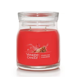 Yankee Signature Sparkling Cinnamon Medium Jar Candle