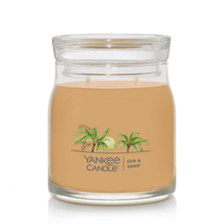 Yankee Signature Sun & Sand Medium Jar Candle