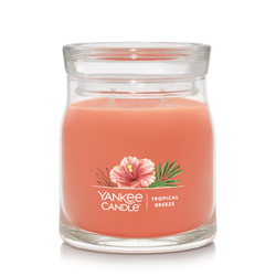 Yankee Signature Tropical Breeze Medium Jar Candle