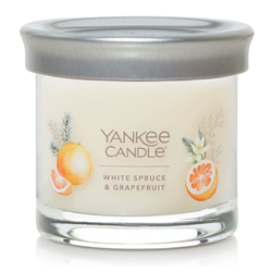 Yankee Signature White Spruce & Grapefruit Small Tumbler Candle