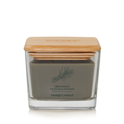 Yankee Well Living Grounding Vetiver & Incense Medium Candle