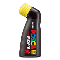 Posca MOP'R PCM-22 3.0-19.0mm Round Tip Yellow Paint Marker