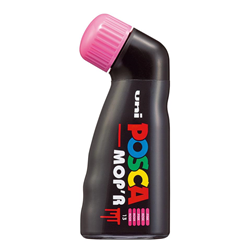 Posca MOP'R PCM-22 3.0-19.0mm Round Tip Pink Paint Marker