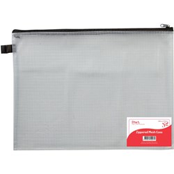 Stat. 360x270mm Mesh Pouch With Zip