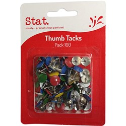 Stat. Asst Colour Thumb Tacks