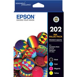 Epson 202 Ink Cartridge Value Pack