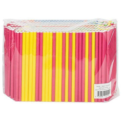 ECO Paper Straws 8mm x 19.7cm Coloured