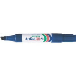 Artline 30 Blue Permanent Chisel Marker